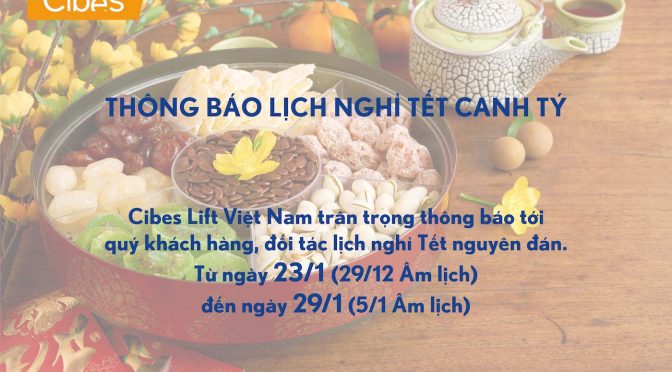 THÔNG BÁO LỊCH NGHỈ TẾT CANH TÝ